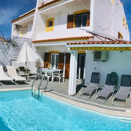Sunset Chateau -piscina Aquecida, Vista Mar Nyaraló Atouguia da Baleia
